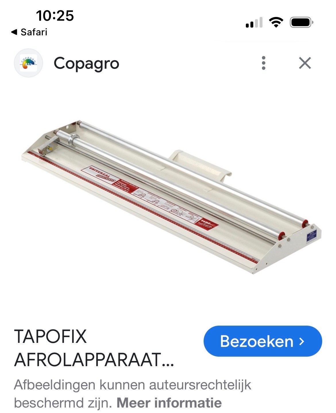 Tapofix afrolapparaat voor behang en folie nieuw in doos, Ophalen, Gebruikt, Overige typen