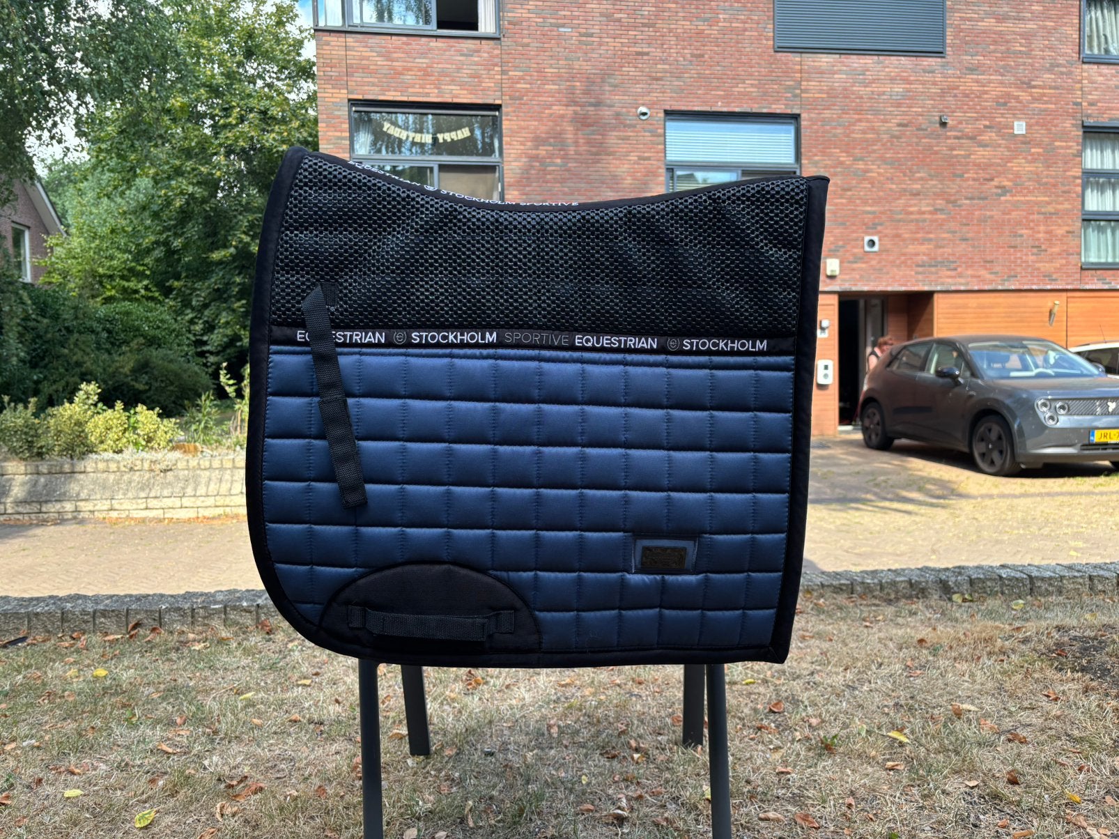Equestrian Stokholm Dressuur zadeldek FULL - Dark Venice, Gebruikt, Dressuurdekje, Equestrian Stockholm, Blauw