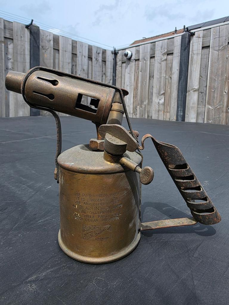 Vintage messing brander - Bladon Blowlamp, Ophalen of Verzenden