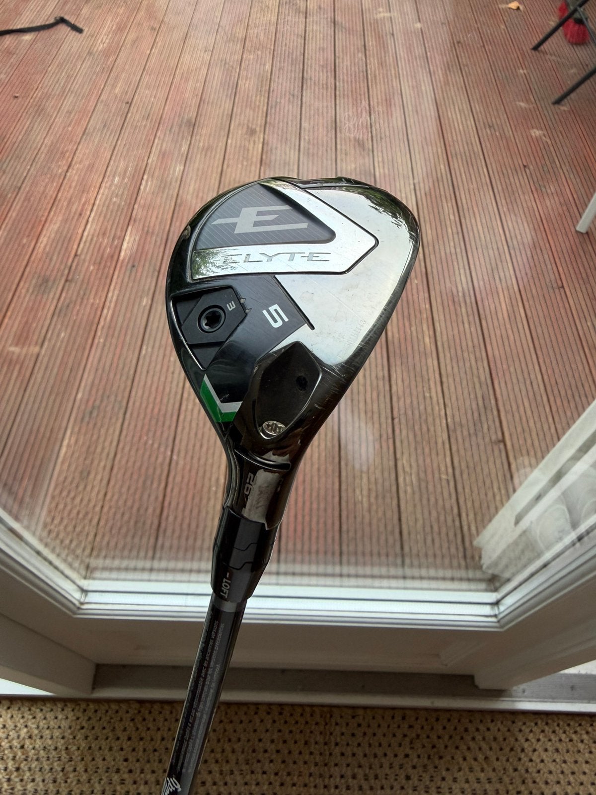 Callaway Elyte 5 Hybrid 26 – Denali 60 HY 5.5 Regular, Sport en Fitness, Ophalen of Verzenden, Zo goed als nieuw, Club, Callaway
