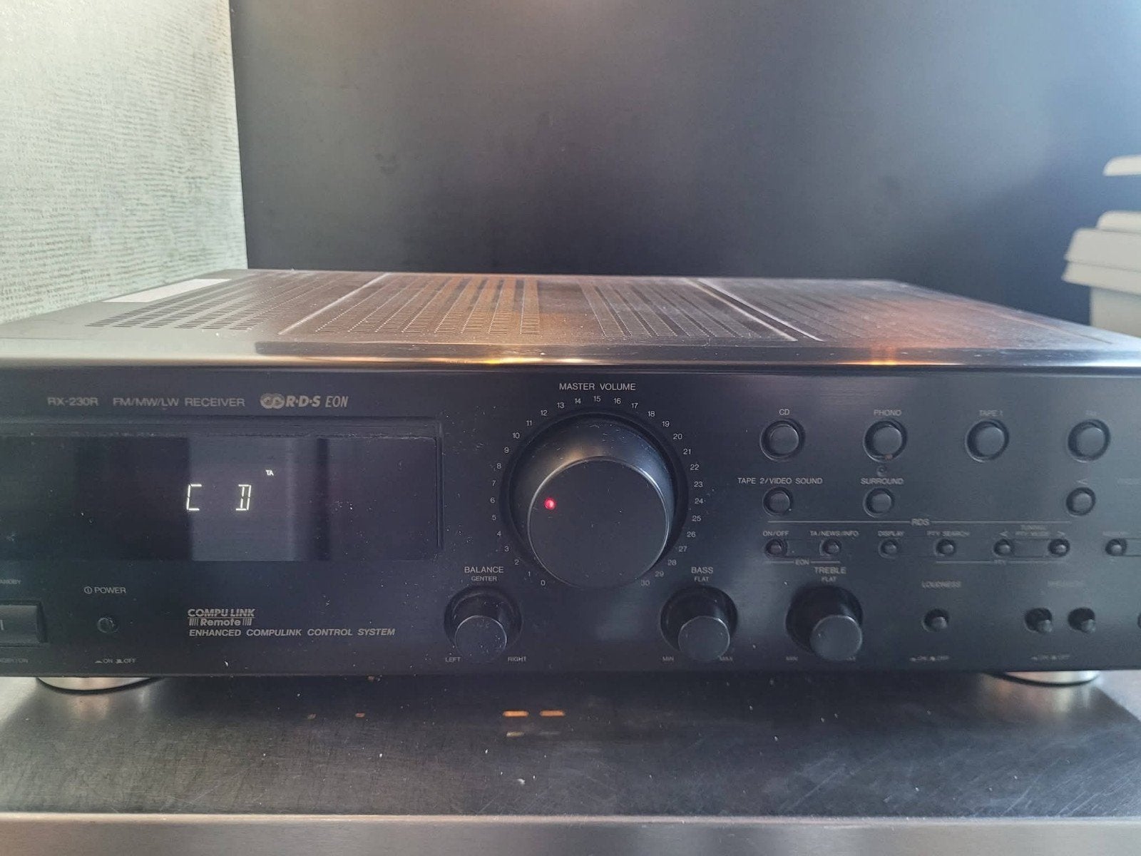 JVC RX-230R AM/FM Stereo Receiver (1997), Gebruikt, JVC, Ophalen of Verzenden, Minder dan 60 watt