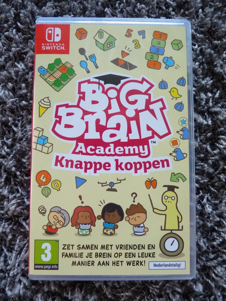 Big Brain Academy Knappe Koppen Nintendo Switch 1&2, Puzzel en Educatief, Ophalen of Verzenden, Zo goed als nieuw, 3 spelers of meer