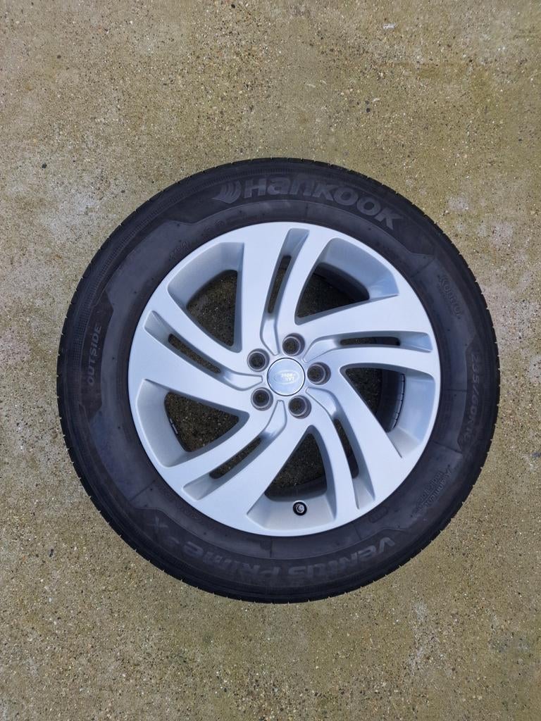 4 Originele Land Rover Discovery Sport velgen met banden, Auto-onderdelen, Banden en Velgen, Ophalen, 18 inch, Gebruikt, Banden en Velgen