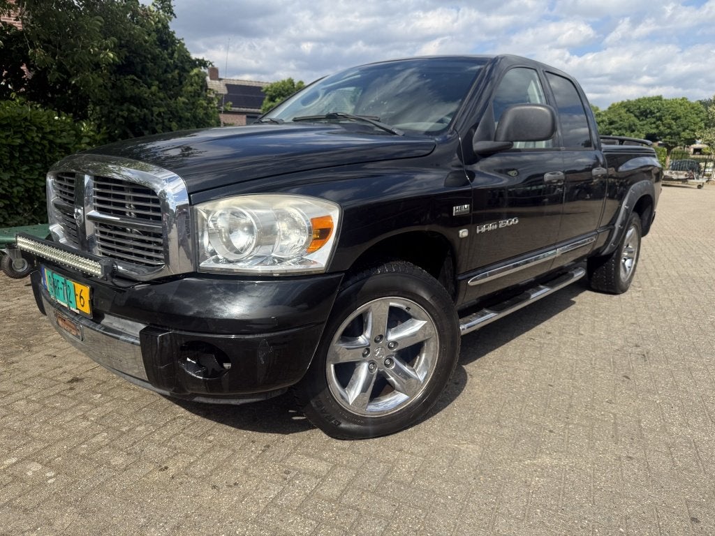 Dodge DODGE RAM 1500 4X4 Onbekend (bj 2007), Auto's, Zwart, Origineel Nederlands, Bedrijf, 349 pk