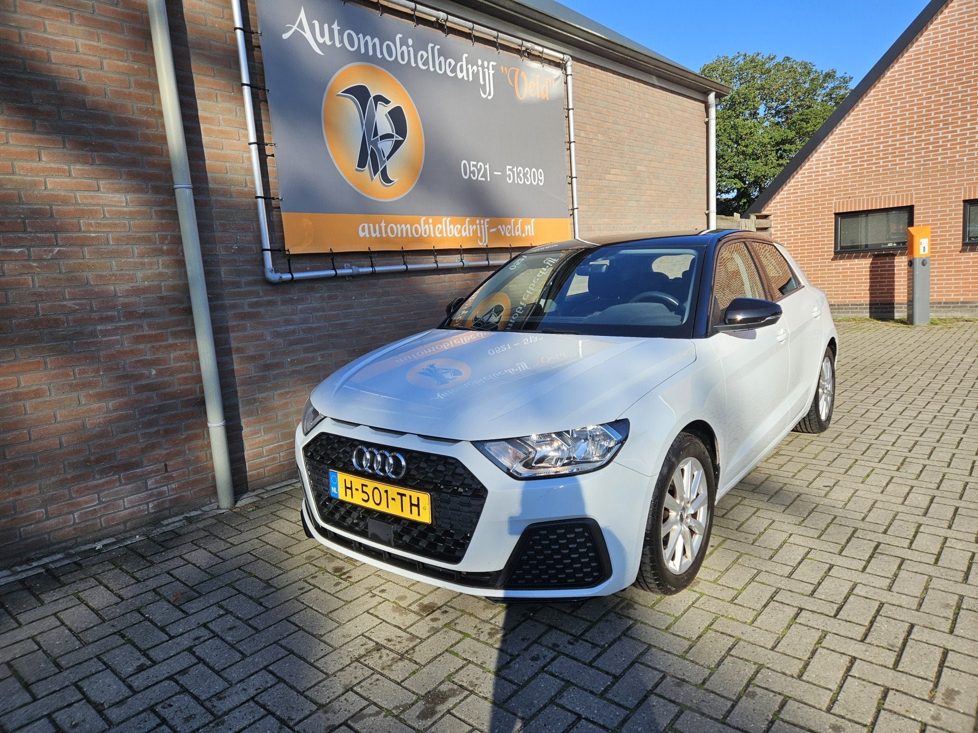 Audi A1 Sportback 30 TFSI epic (bj 2019), Auto's, Voorwielaandrijving, Stof, 116 pk, Wit