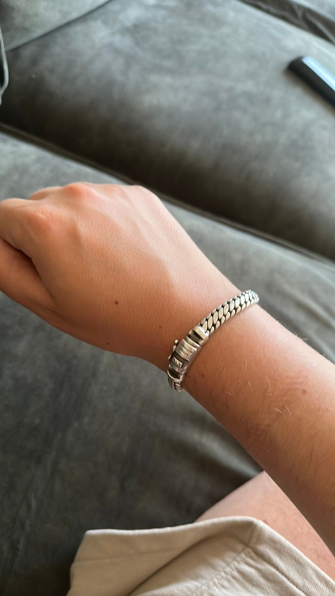 buddha to buddha armband, Ophalen, Gebruikt, Zilver, Overige materialen