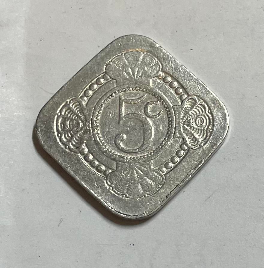 5 cent Nederland 25 jaar vrij 1945-1970, Postzegels en Munten, Munten | Nederland, Ophalen of Verzenden, Koningin Juliana