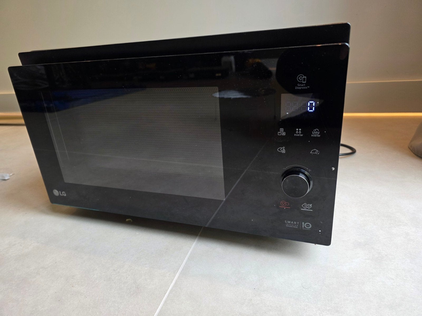 LG Combi-oven - Zo goed als nieuw, Combimagnetron, Ophalen of Verzenden, Zo goed als nieuw, Grill