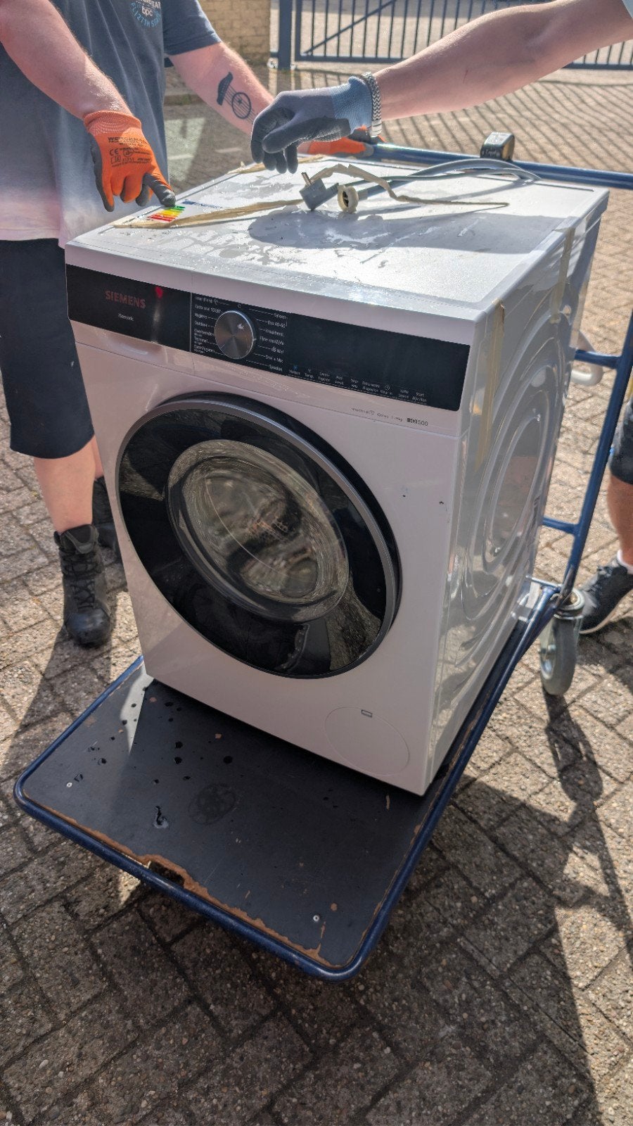 Siemens WG44G2Z1NL Wasmachine - 9 kg, 1400 toeren, Witgoed en Apparatuur, 1200 tot 1600 toeren, 8 tot 10 kg, Ophalen of Verzenden
