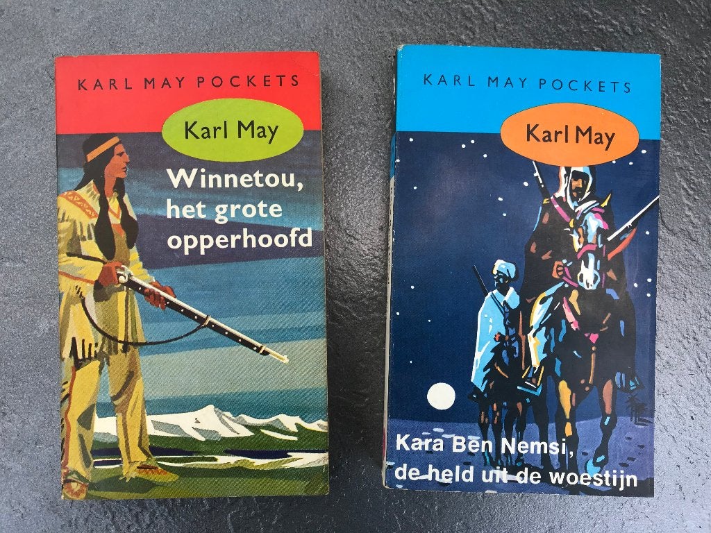 2 Karl May pockets, Boeken, Avontuur en Actie, Ophalen of Verzenden, Gelezen