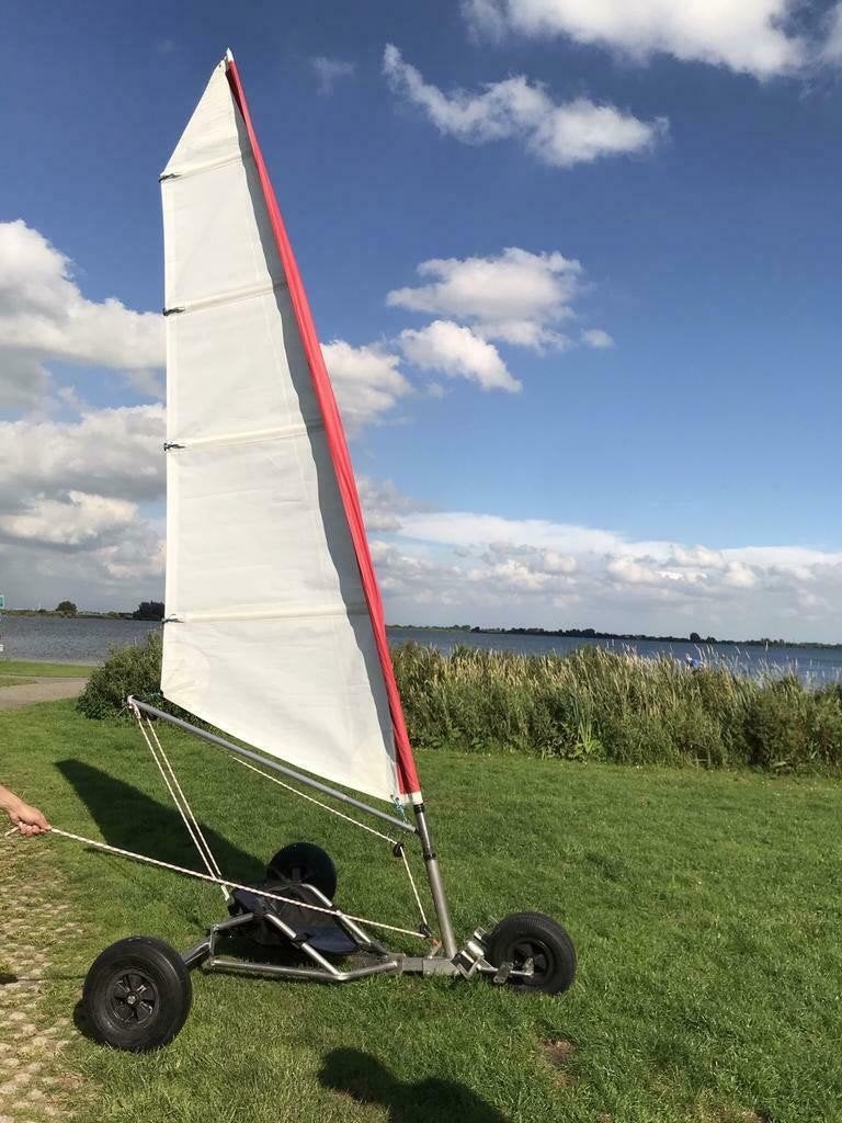 Strandzeiler kitebuggy ijszeiler blokart, Watersport en Boten, Ophalen, Minder dan 15 m²