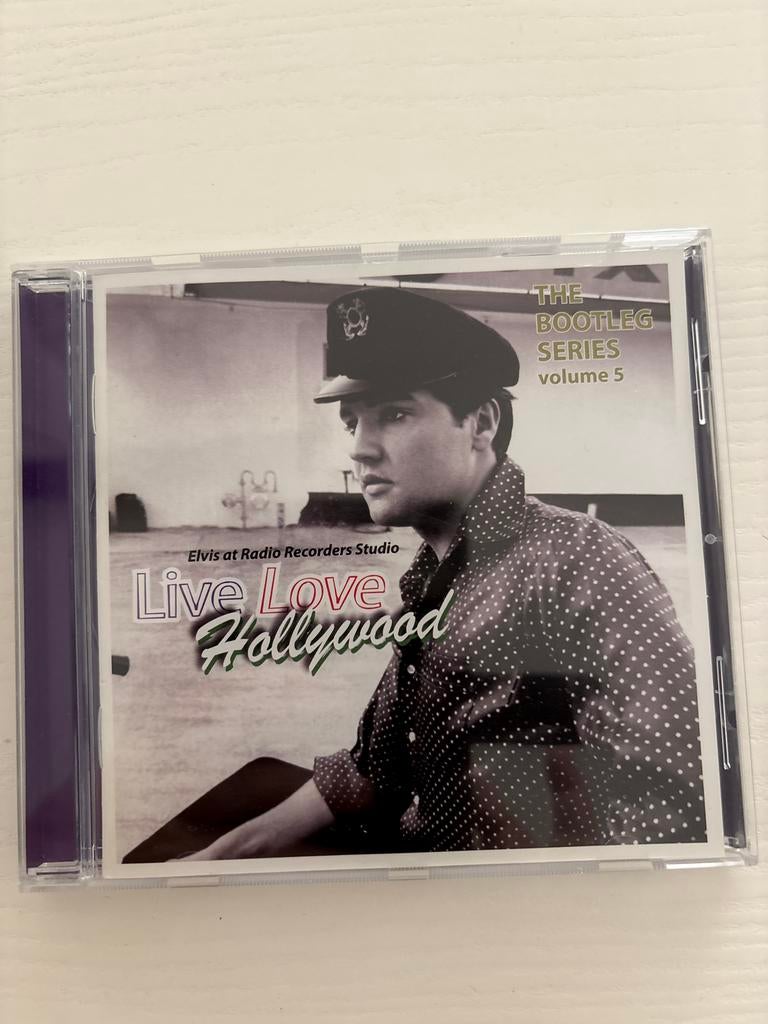 Elvis Bootleg CD - Live Love Hollywood Volume 5, Ophalen of Verzenden, Zo goed als nieuw, Cd of Plaat