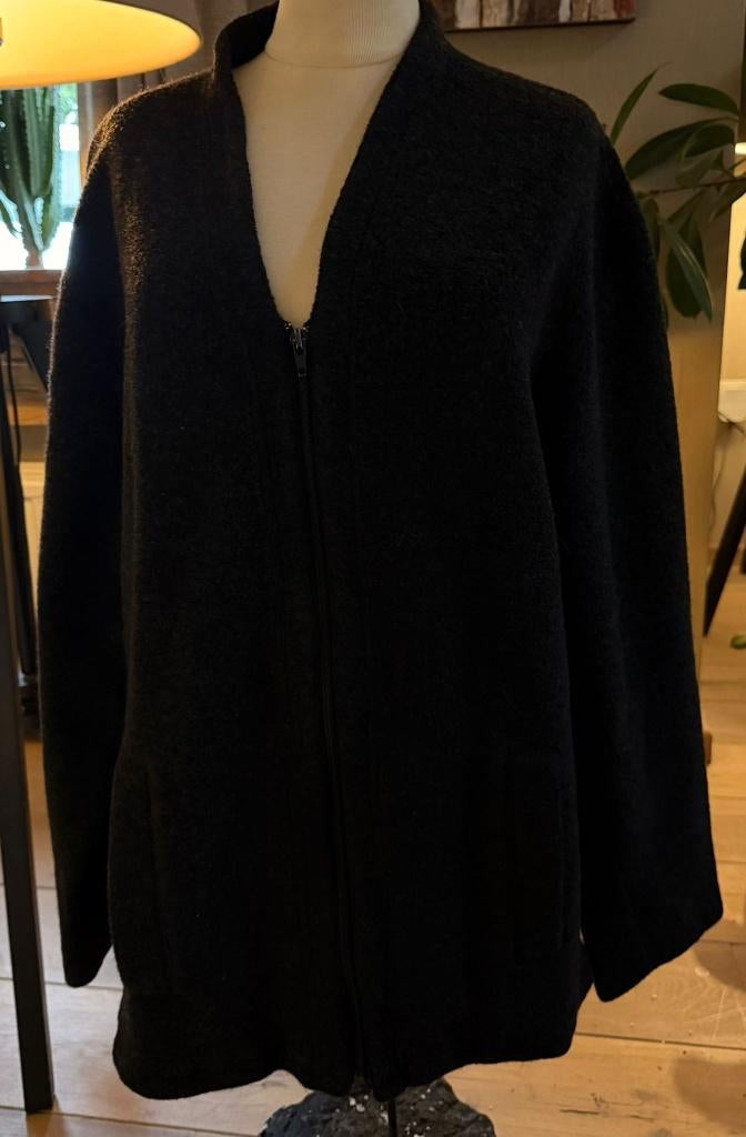 Falke dames jas/vest, Zwart, Maat 46/48 (XL) of groter, Nieuw, Falke
