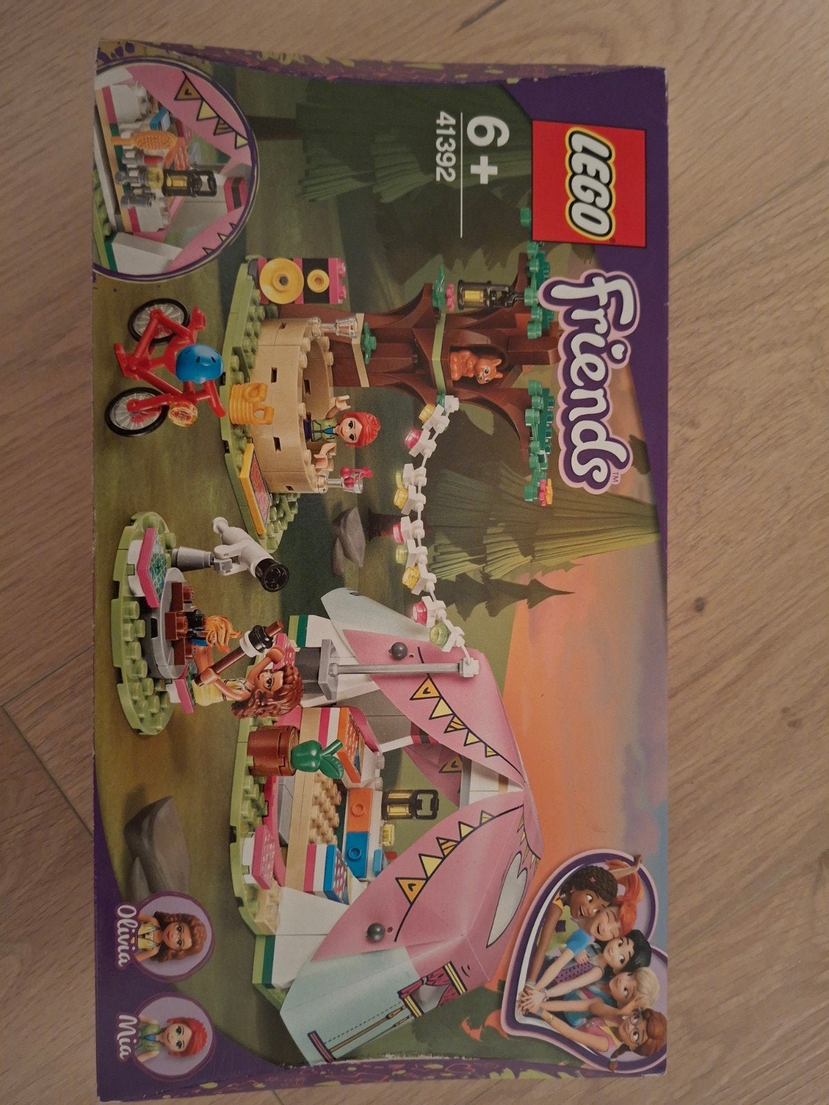 LEGO Friends 41392 Glamping in de natuur, Ophalen of Verzenden, Zo goed als nieuw, Overige merken