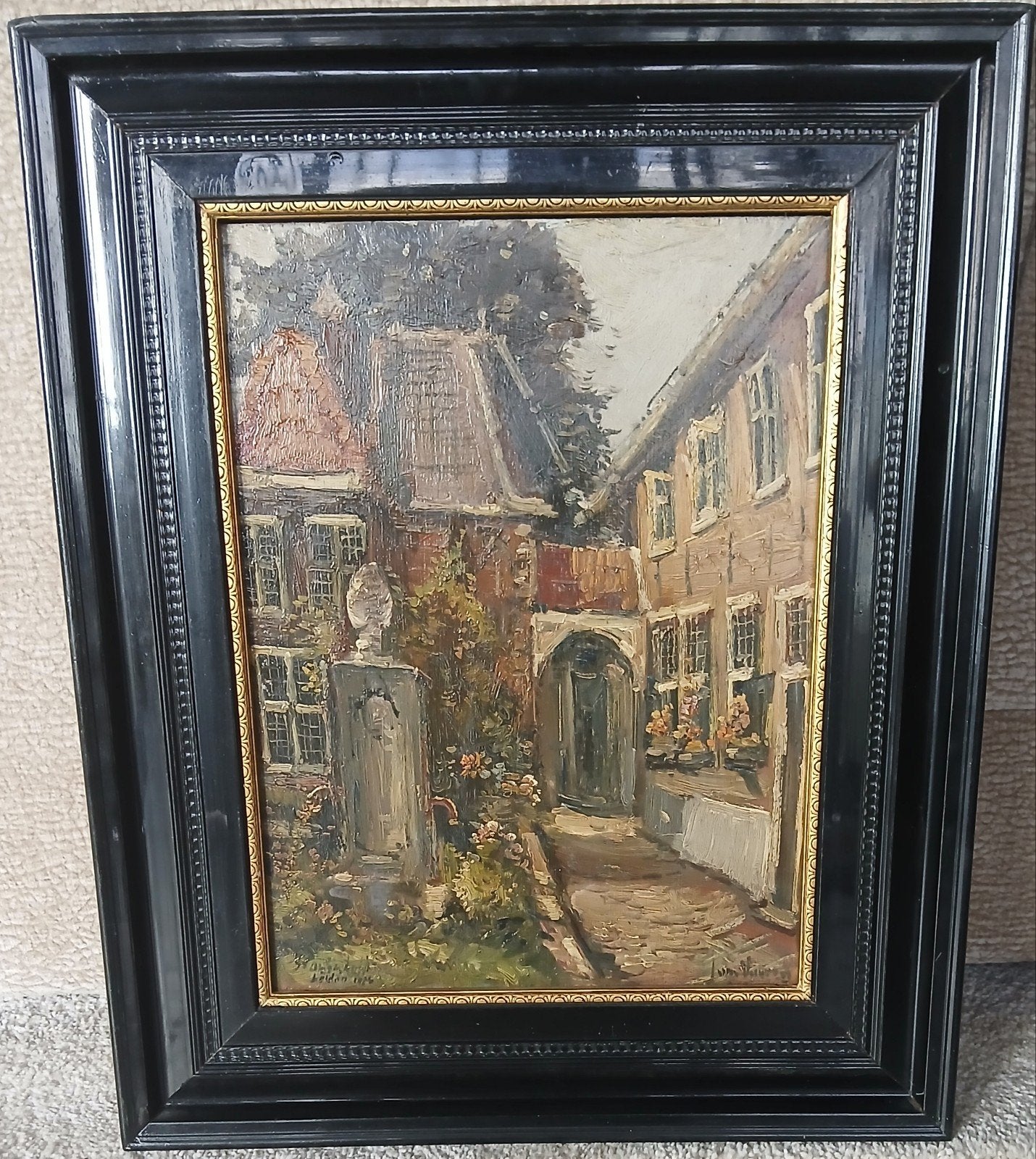 Leids straatje...., Ophalen