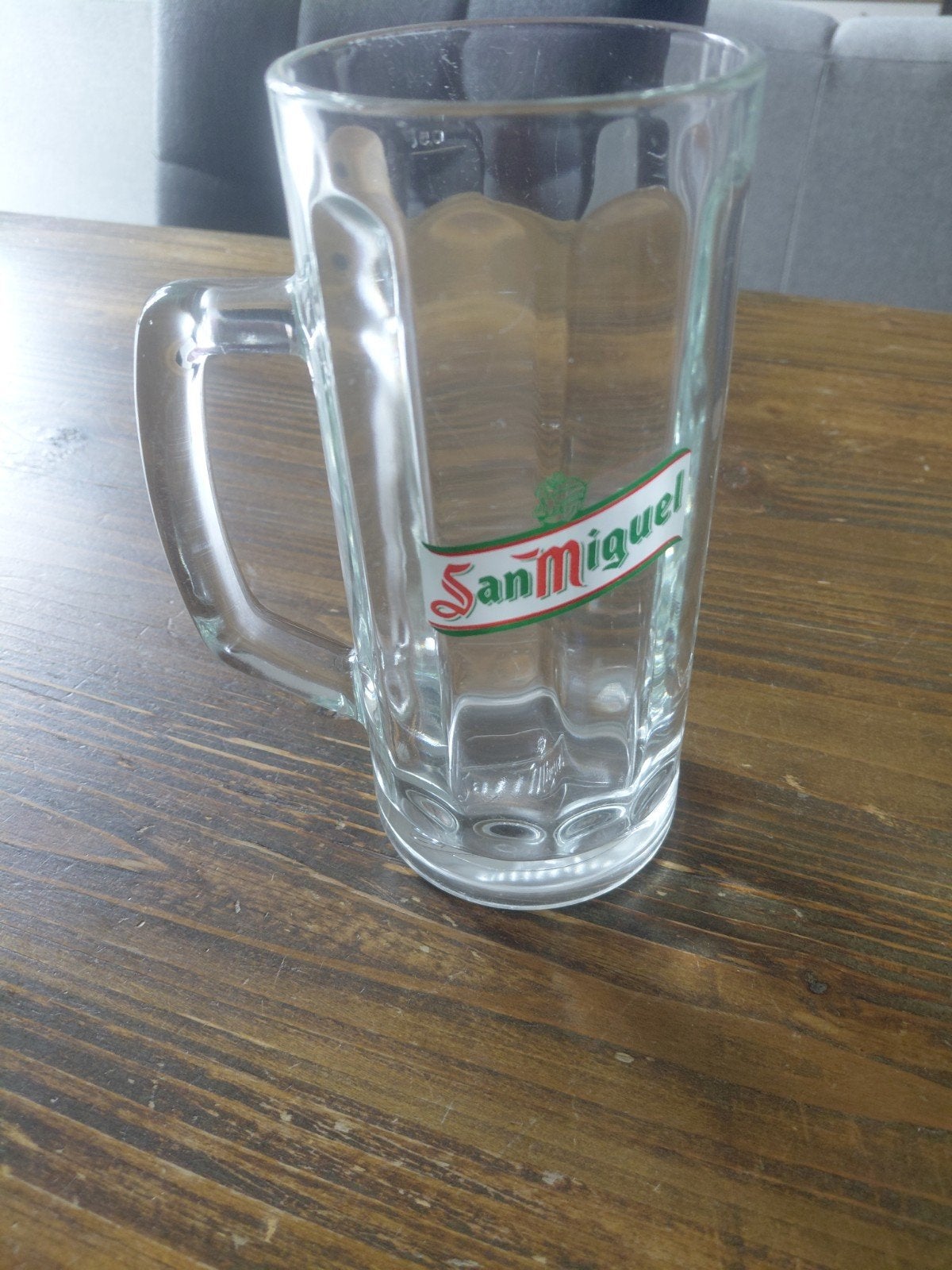 San Miguel bierpul - bierpul 0.5L, Ophalen, Gebruikt, Glas of Glazen, Overige merken