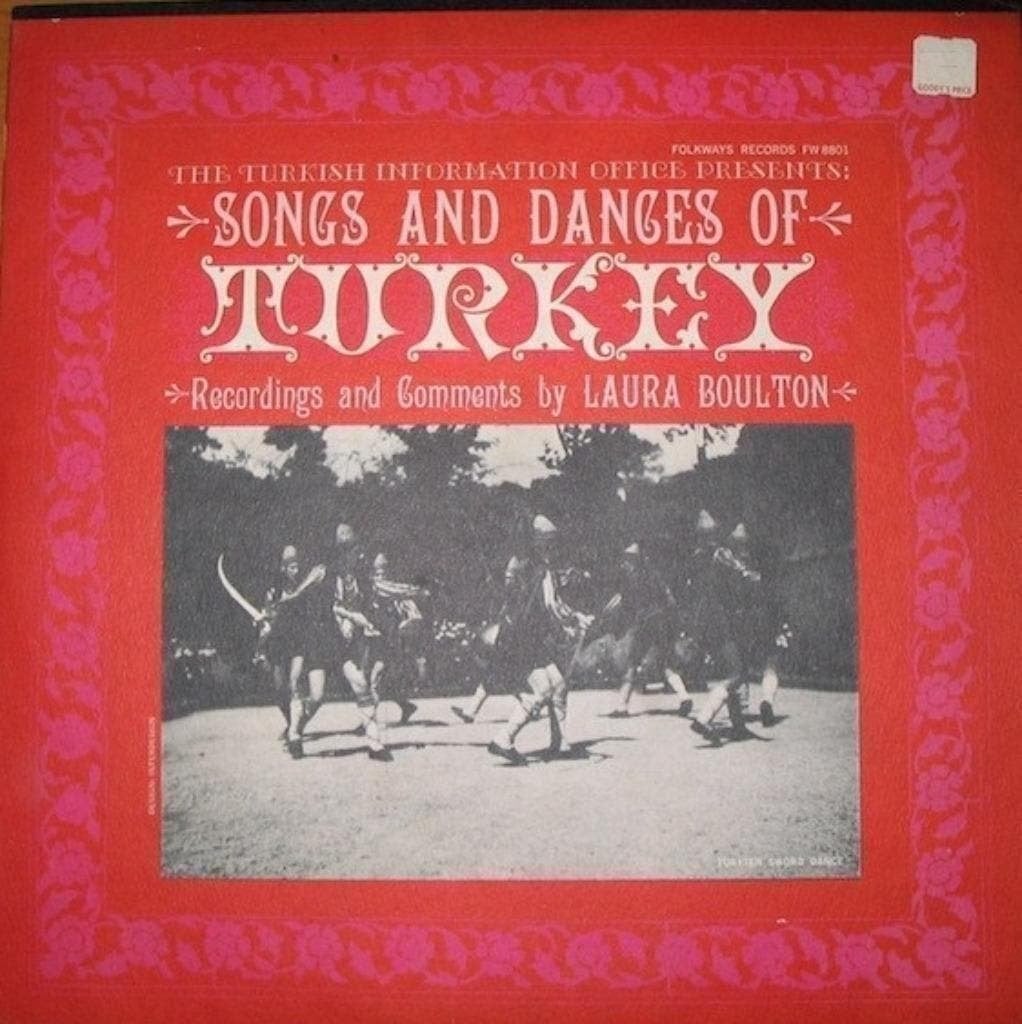 Songs And Dances Of Turkey, Ophalen, Zo goed als nieuw, 12 inch