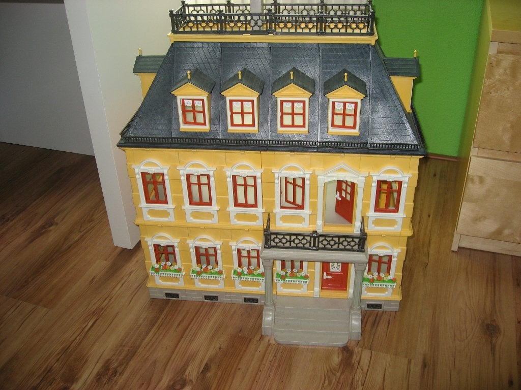 nieuw Playmobil poppenhuis met trappen, 5301 incl. doos, Gebouw, Nieuw, Complete set, Verzenden