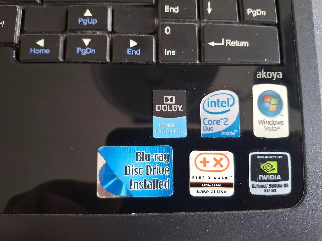 Medion Akoya laptop, Computers en Software, Windows Laptops, Ophalen, HDD, 2 tot 3 Ghz, Qwerty