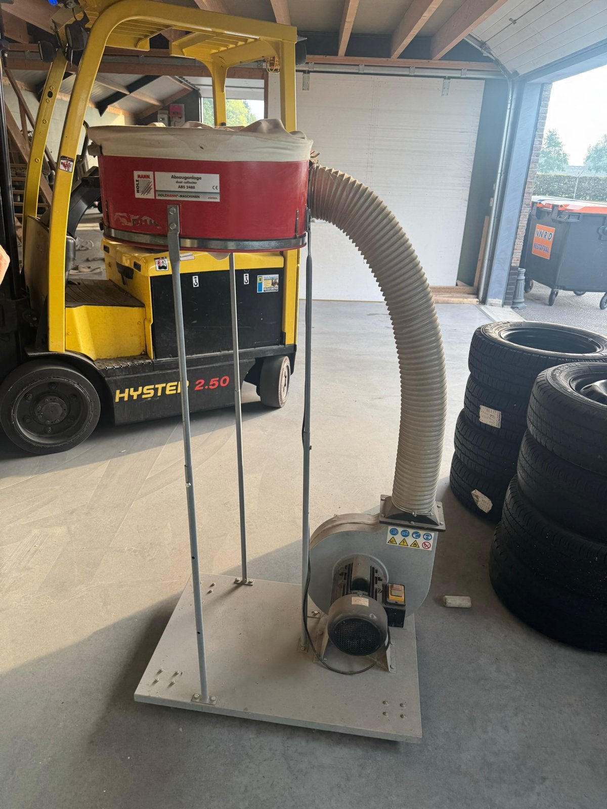 Holzmann ABS 2480 Afzuiginstallatie, Ophalen, Zo goed als nieuw, Afzuiger