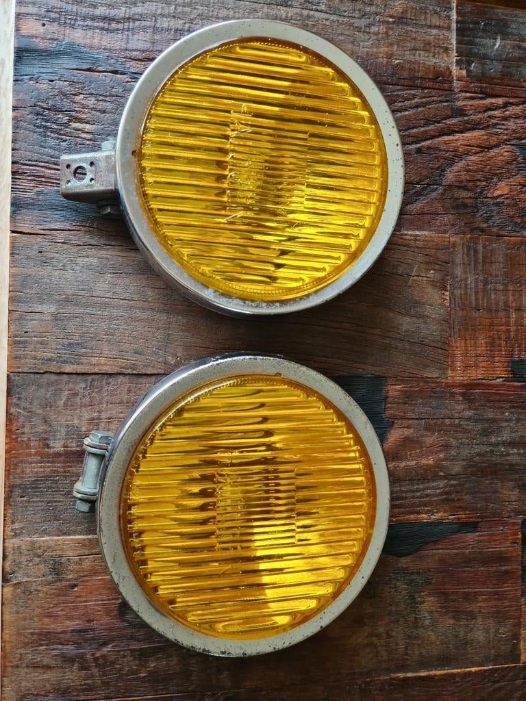 Vintage mistlampen, Ophalen of Verzenden, Gebruikt, Oldtimer onderdelen