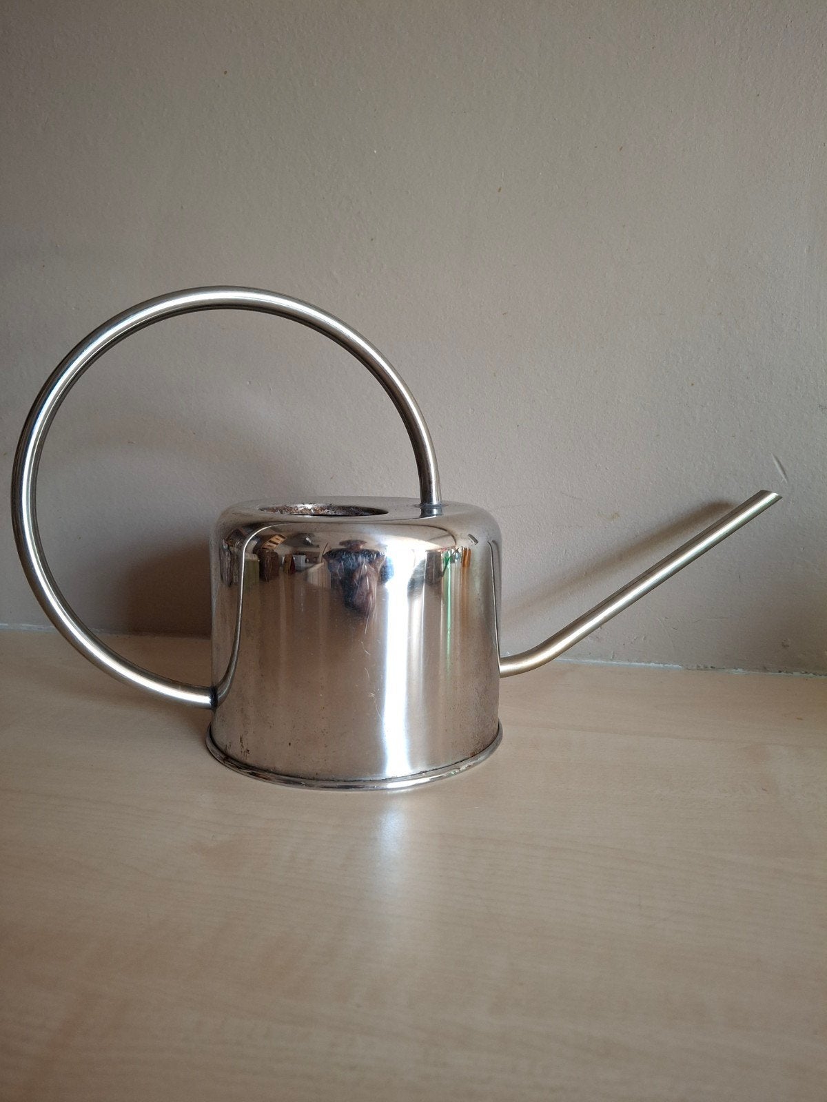 Metalen gieter voor planten - Gebruikt, Ophalen of Verzenden, Huis en Inrichting