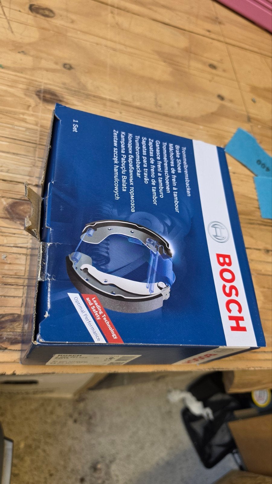 Bosch Remschoenen Achter Ford Focus MK2 / Mazda 3, Ophalen of Verzenden, Nieuw, Ford