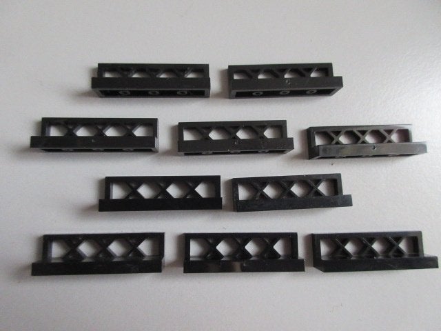 nr. 2564, Lage zwarte hekjes., Ophalen of Verzenden, Zo goed als nieuw, Lego