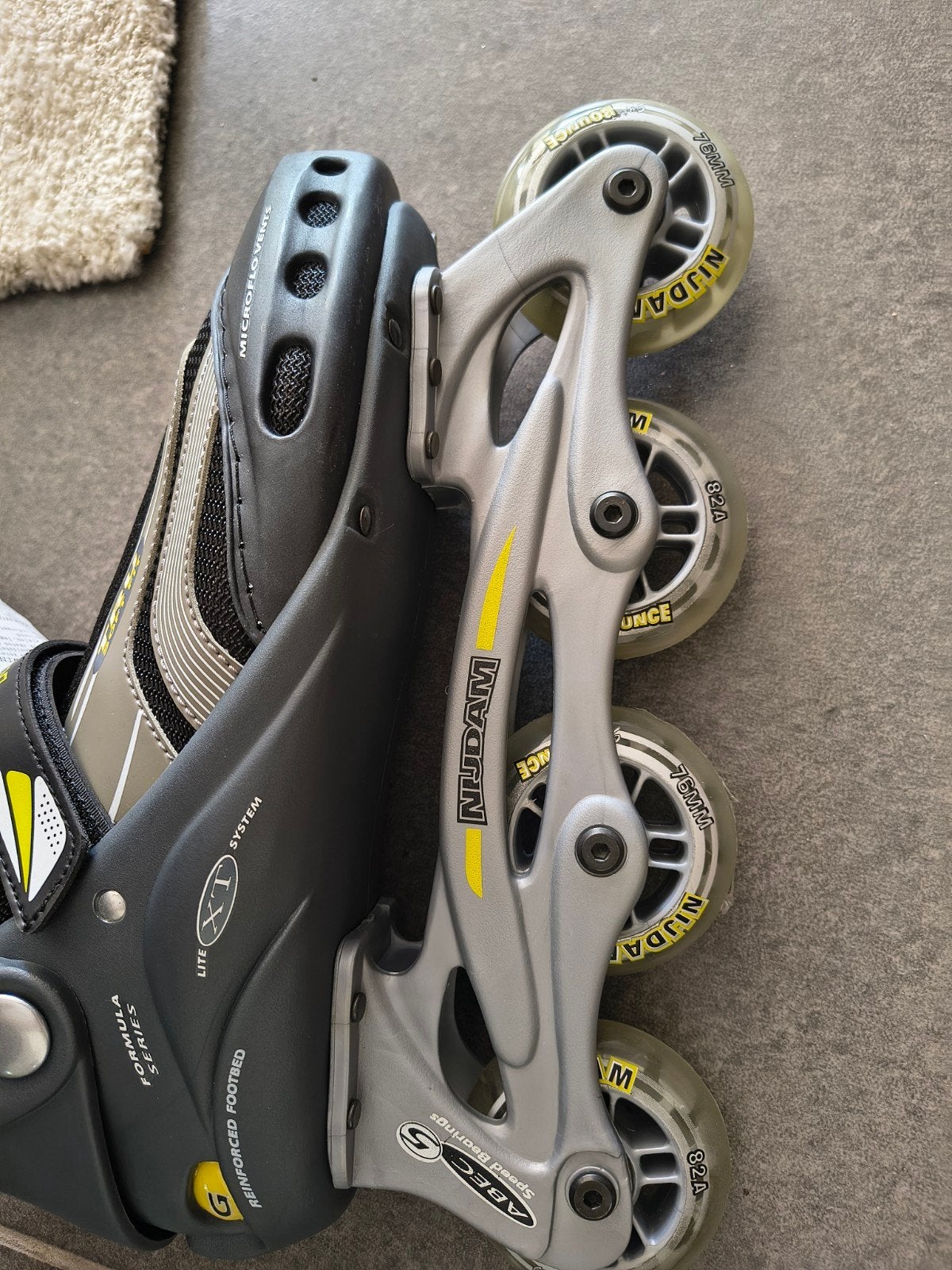Nieuwe Nijdam Skates (zonder remblok), Ophalen, Gebruikt, Inline skates 4 wielen, Overige merken