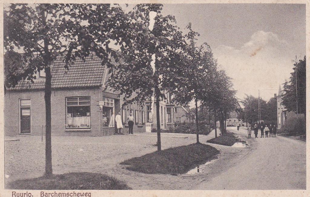 GA1683 Ruurlo Barchemseweg Gld Vorden Borculo Eibergen, Verzenden, 1920 tot 1940, Ongelopen, Gelderland