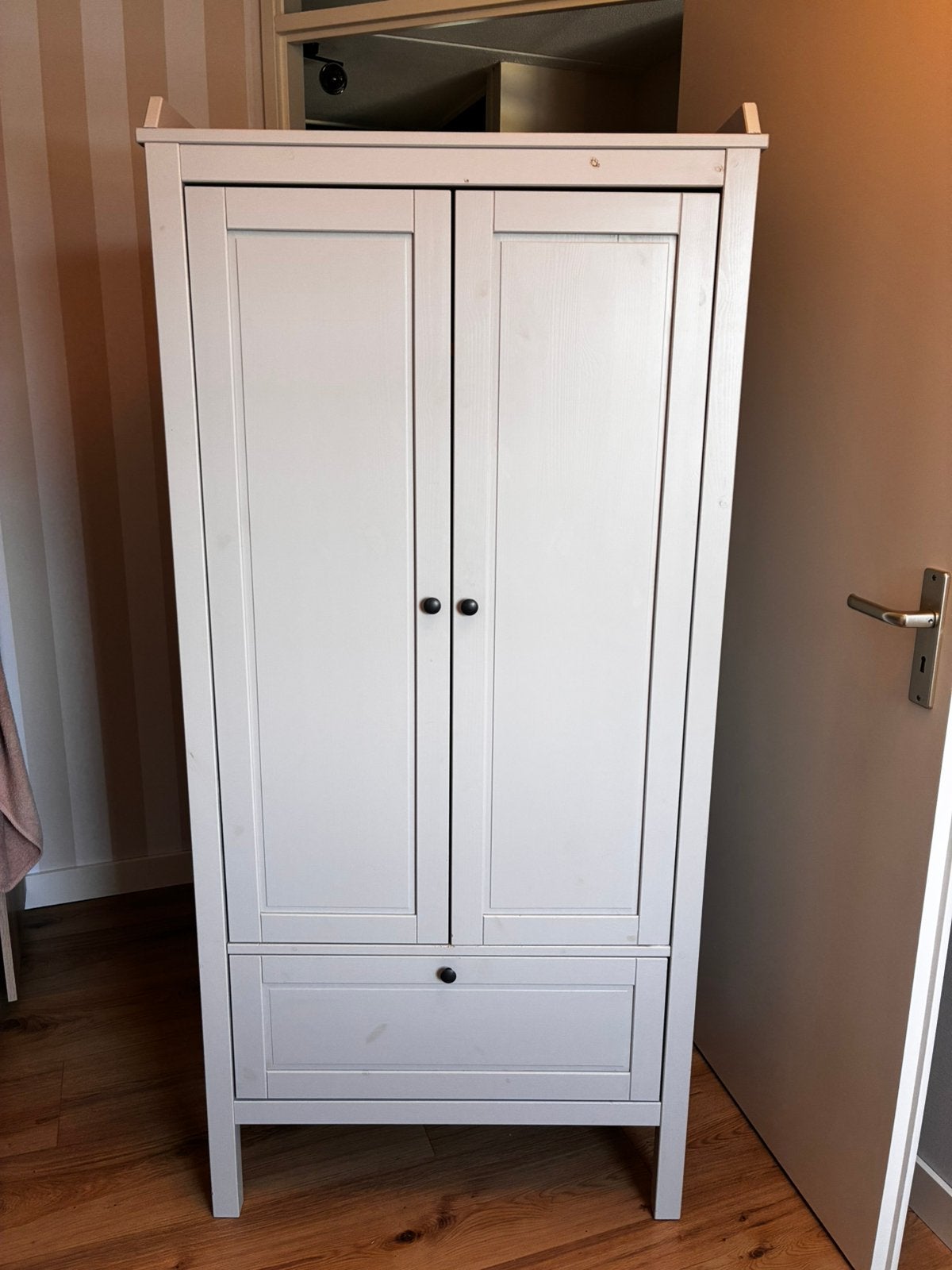 IKEA SUNDVIK kledingkast lichtgrijs 80x50x171 cm, Ophalen, Kast, 50 tot 70 cm, 105 cm of meer