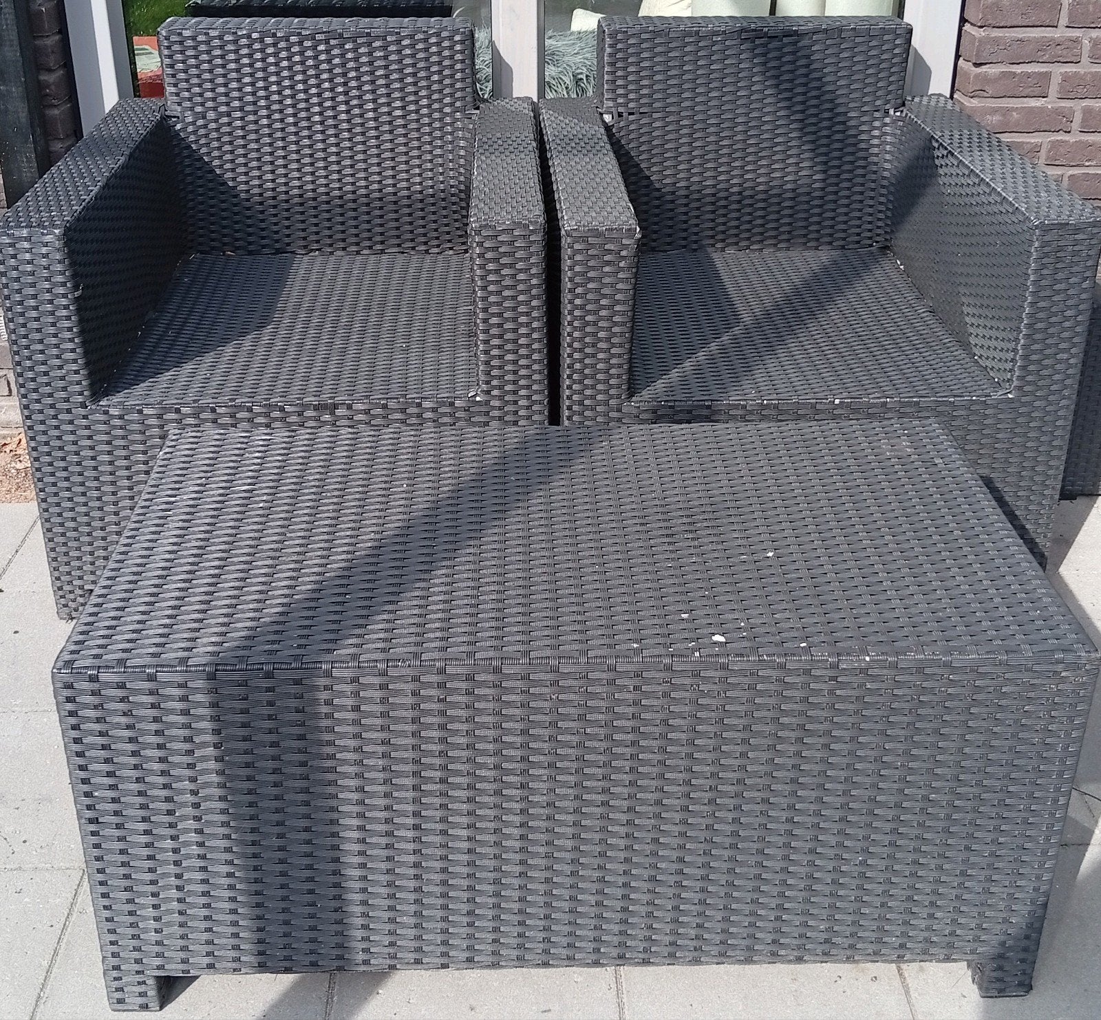 Tuin stoelen met tafel