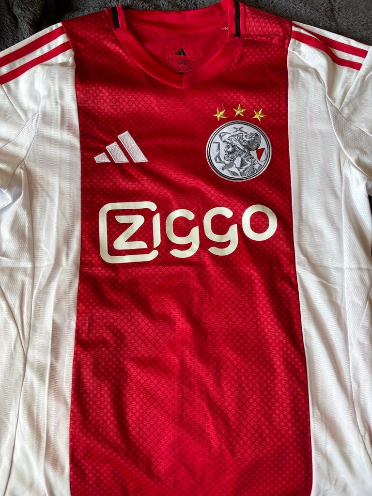 Ajax Thuisshirt Maat L - Zo goed als nieuw, Maat L, Ophalen of Verzenden, Zo goed als nieuw, Shirt