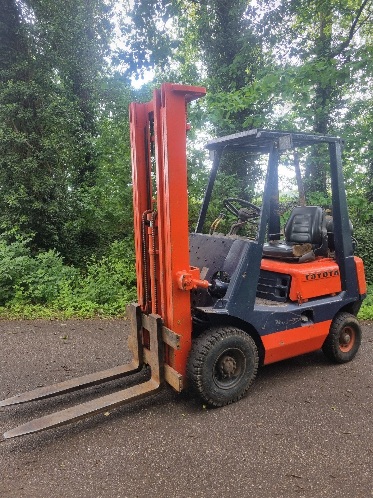 Toyota Heftruck 1.5T 3 delige freelift automaat hoogheffer, Doe-het-zelf en Verbouw, Ophalen