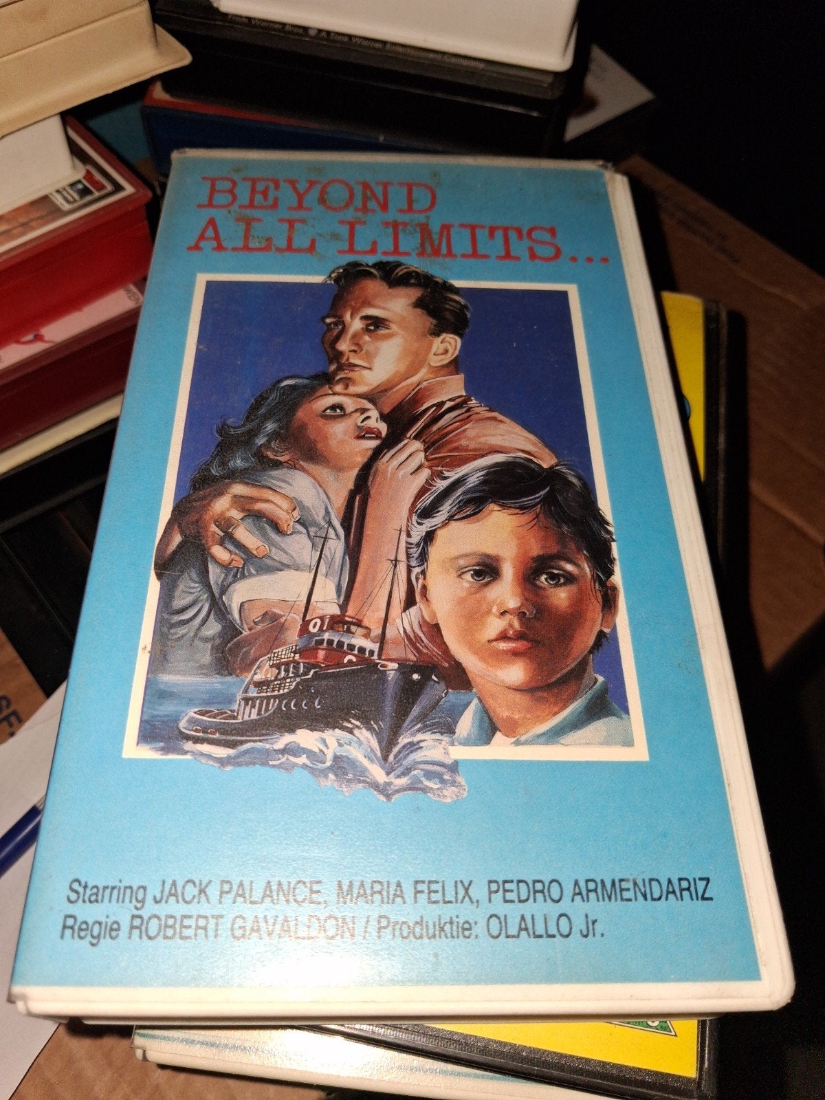 Vhs - Beyond All Limits, Vanaf 16 jaar, Ophalen of Verzenden, Gebruikt, Actie en Avontuur