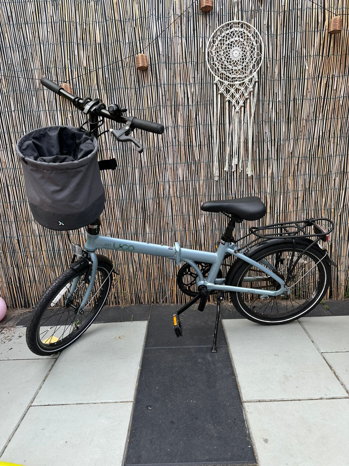 Vouwfiets Ugo, Fietsen en Brommers, Fietsen | Vouwfietsen, Ophalen, Gebruikt, Totaal opvouwbaar, 16 tot 18 inch