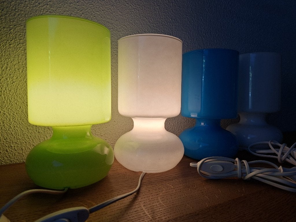 vintage Mushroom tafellamp van IKEA,design model Lykta 90s, Overige typen, Gebruikt, Vintage, 25 cm