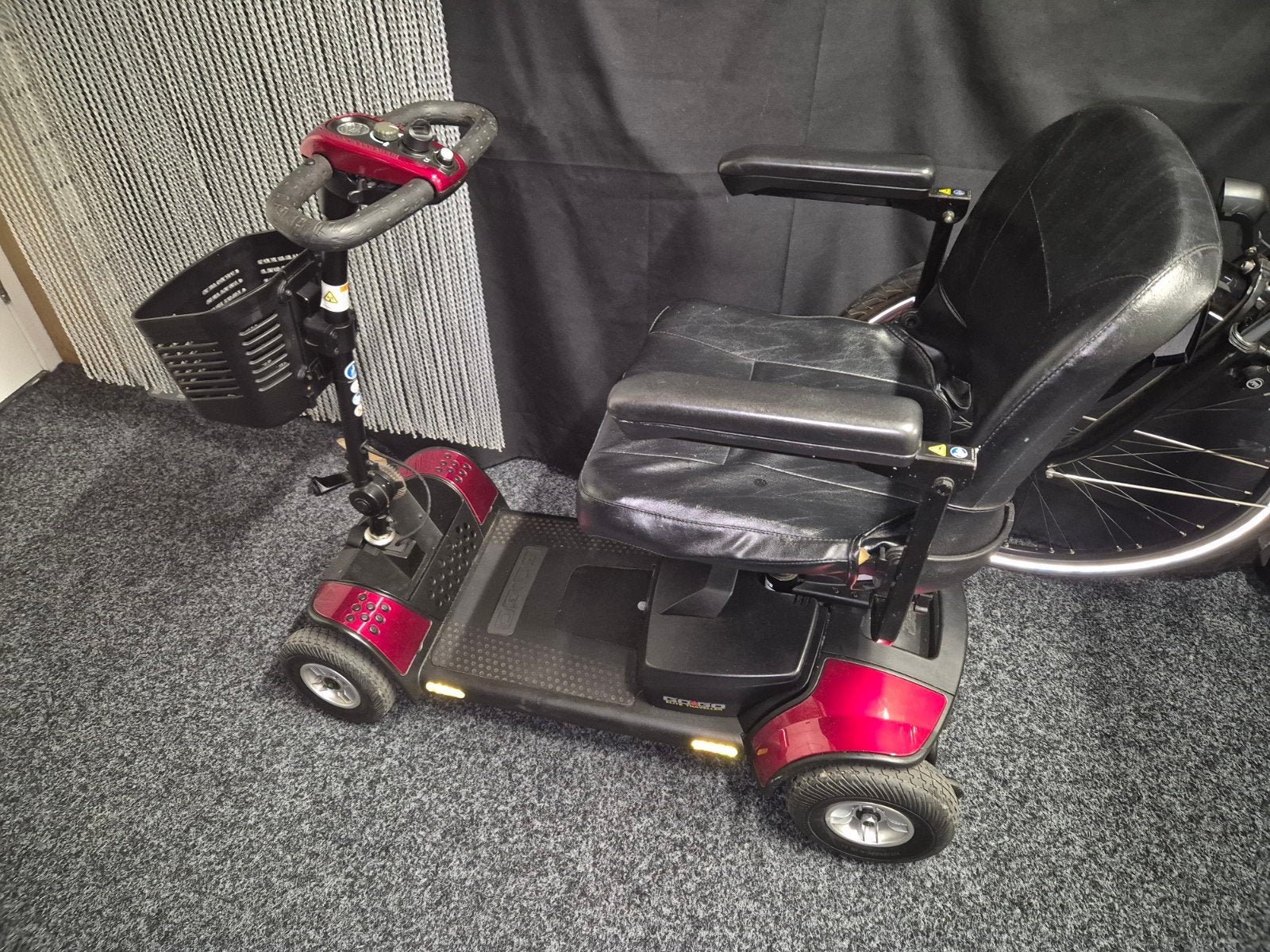 scootmobiel, Ophalen, Gebruikt