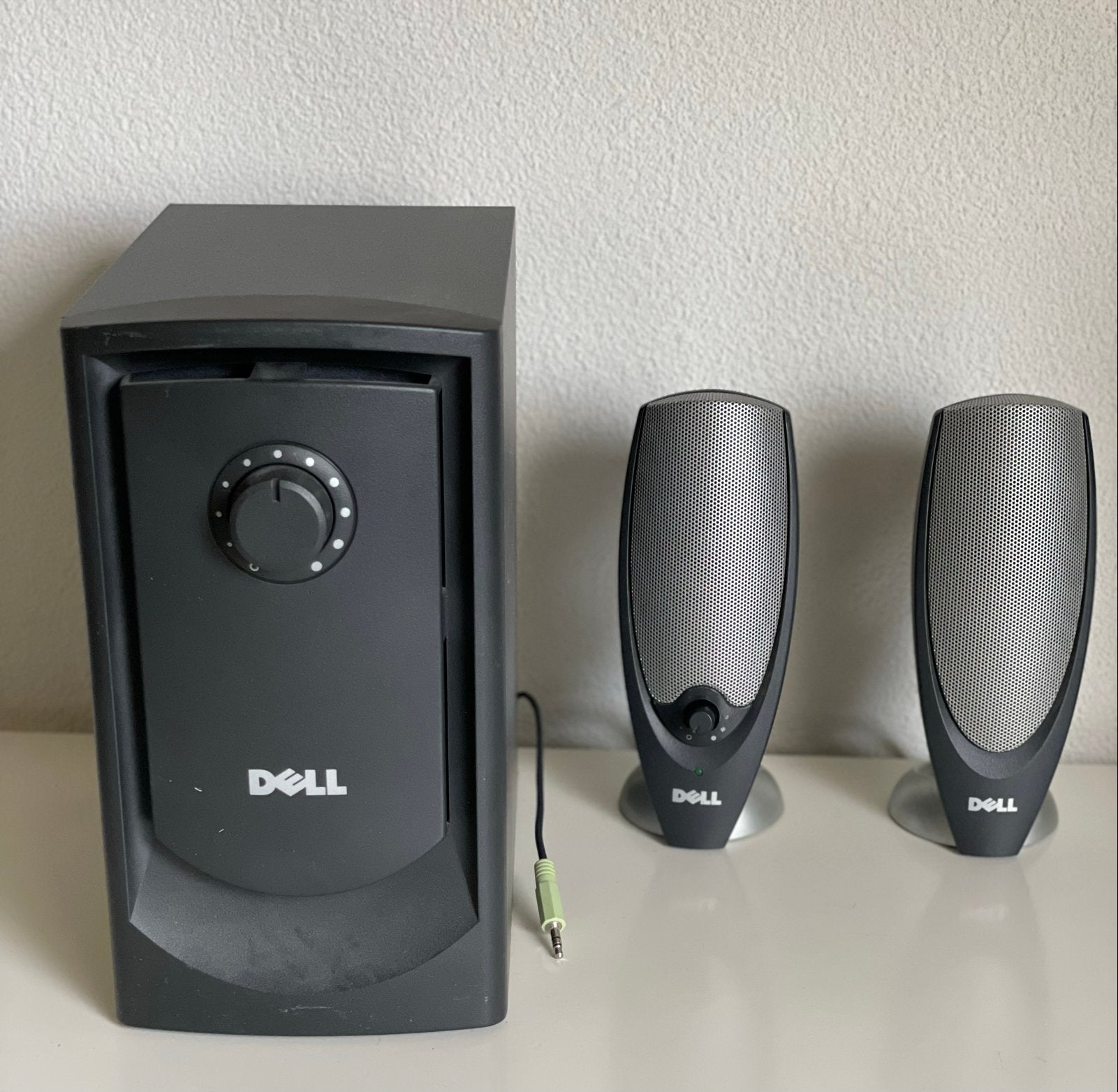 Dell 2.1 Luidsprekerset met Subwoofer voor PC, Computers en Software, Pc speakers, Ophalen of Verzenden, Gebruikt, Audiokanaal 2.1