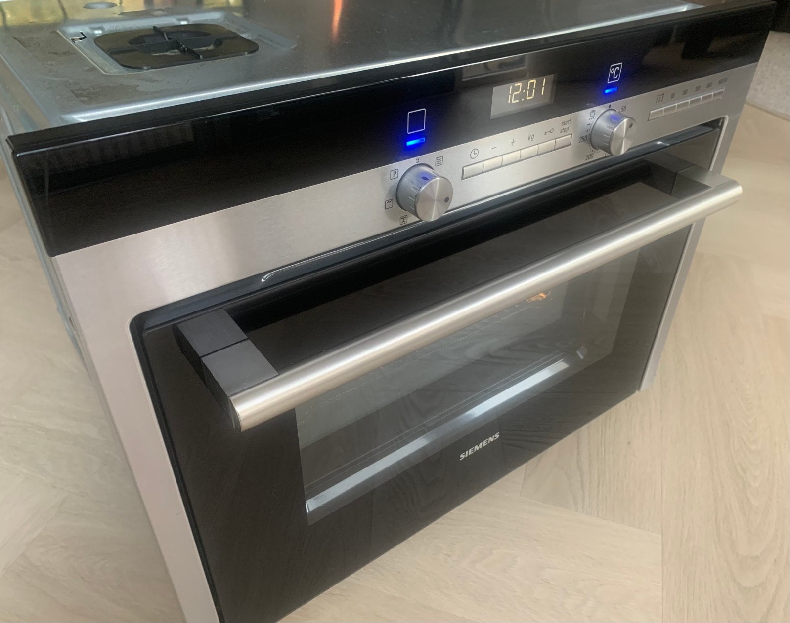 NETTE SIEMENS COMBI OVEN MAGNETRON EN GRILL, Witgoed en Apparatuur, Ophalen, Zo goed als nieuw, Oven met grill