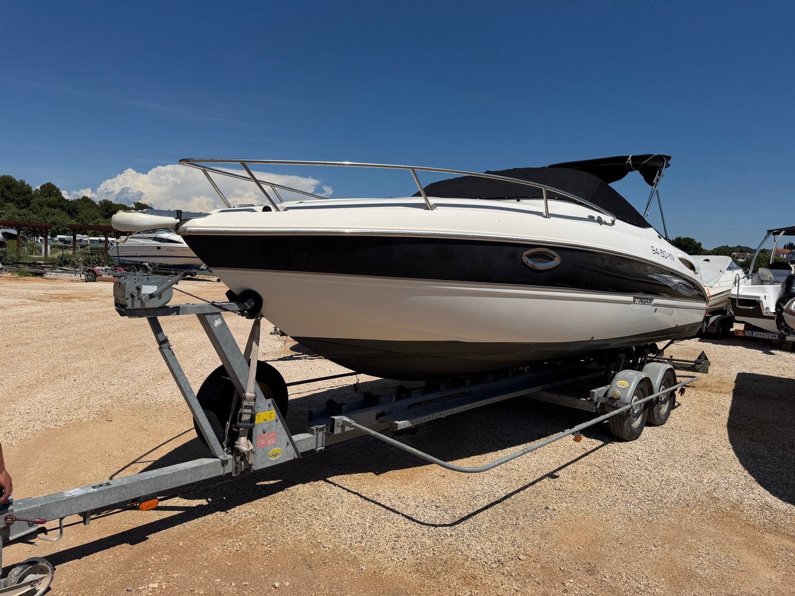 Stingray 250 CR (2007) Perfecte Cruiser met Trailerl, Watersport en Boten, 3 m, Overige merken, 375 pk, Gebruikt