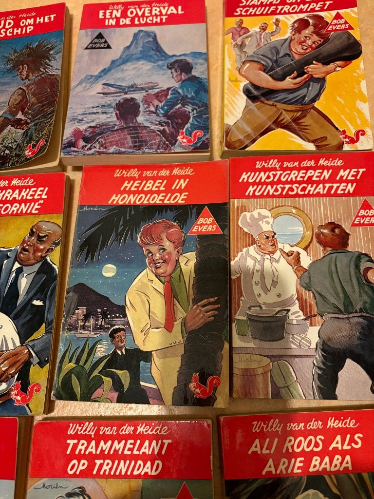Bob Everts Boeken - 9 Stuks, spannend, Ophalen of Verzenden, Gelezen, Fictie