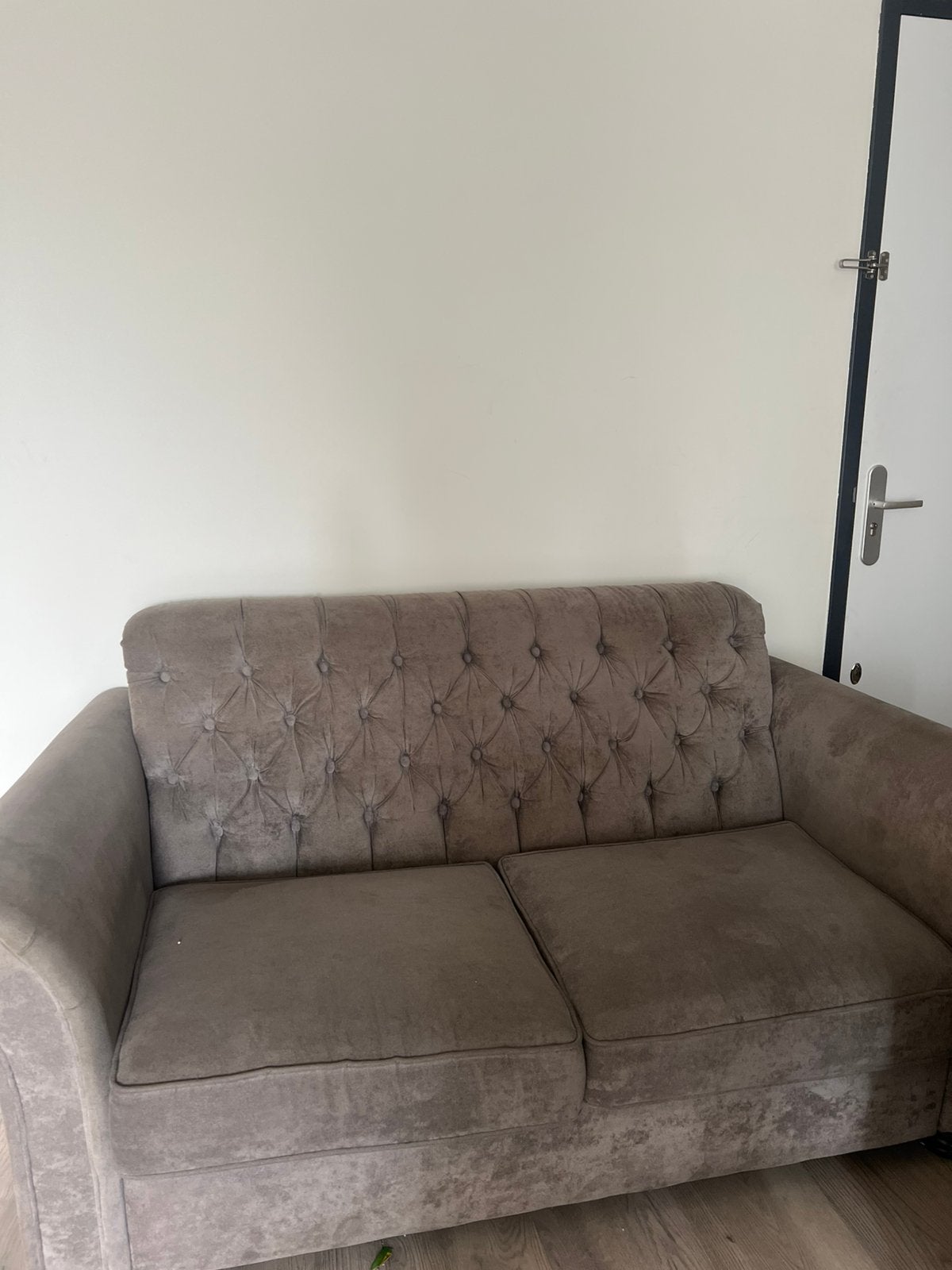 Velvet zit bankje, Tweepersoons, 75 tot 100 cm, Ophalen of Verzenden, Zo goed als nieuw
