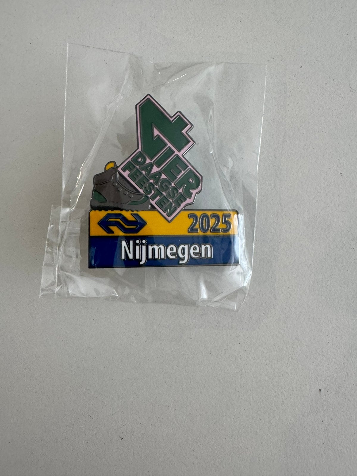 Vierdaagse speldje NS 2025, Ophalen, Nieuw, Overige onderwerpen, Speldje of Pin