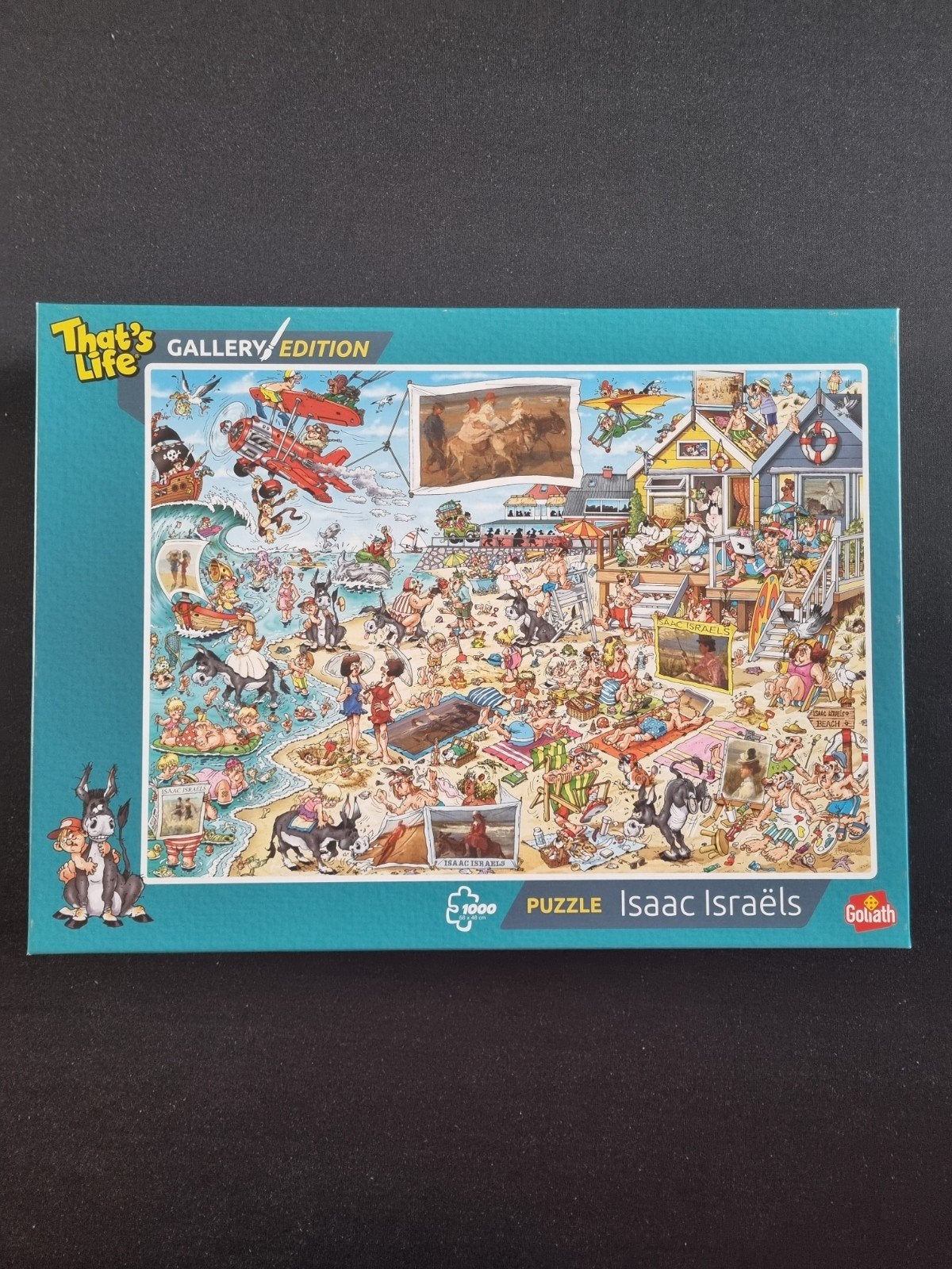 That's Life Gallery Edition Isaac Israëls 1000 stukjes, Hobby en Vrije tijd, Denksport en Puzzels, Ophalen of Verzenden, 500 t/m 1500 stukjes