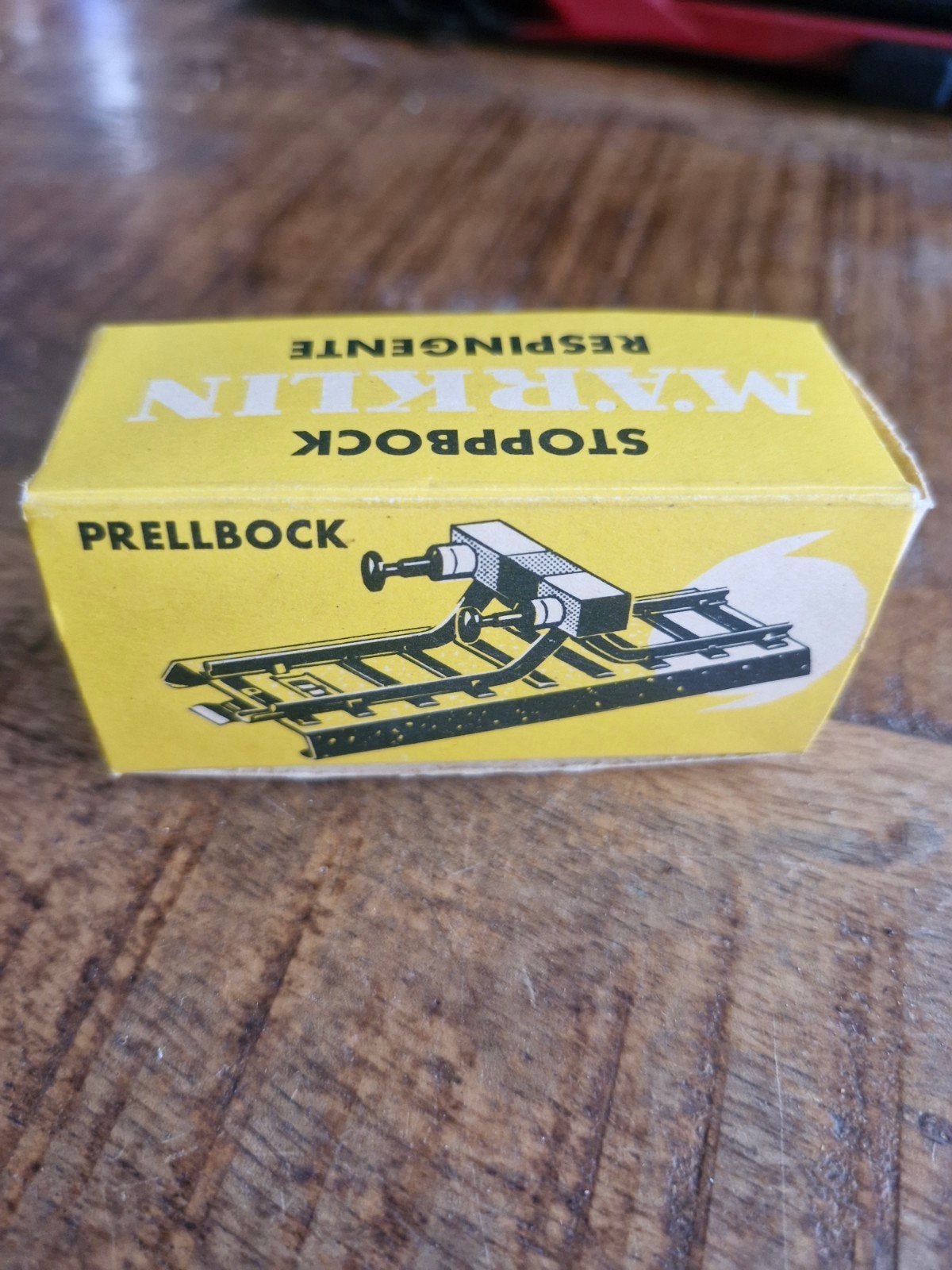 Märklin Stoppbock Prellbock - Zo goed als nieuw, Wisselstroom, Rails, Ophalen of Verzenden, Zo goed als nieuw