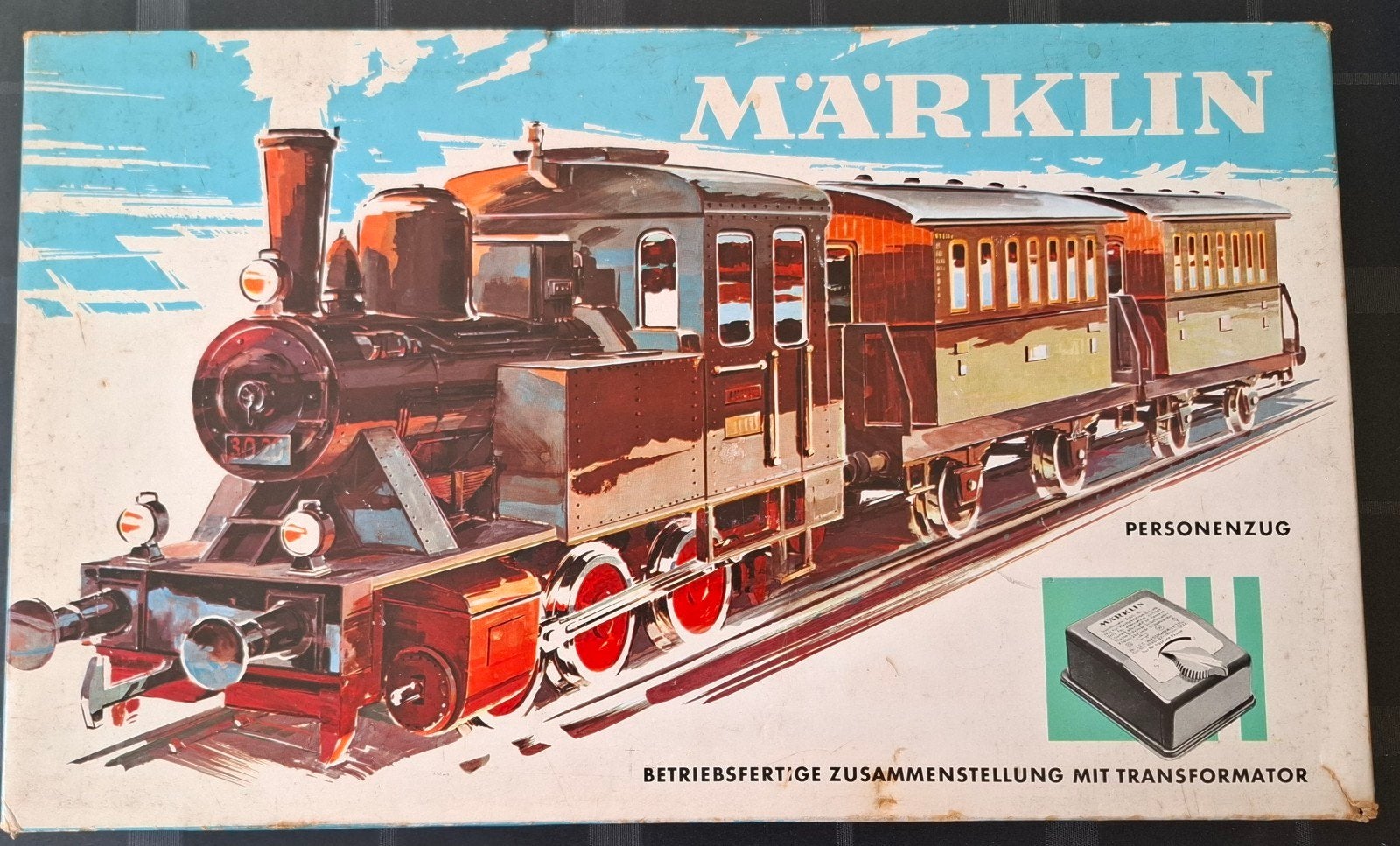 Märklin treinset plus starterset, Ophalen, Wisselstroom, Gebruikt, Rails
