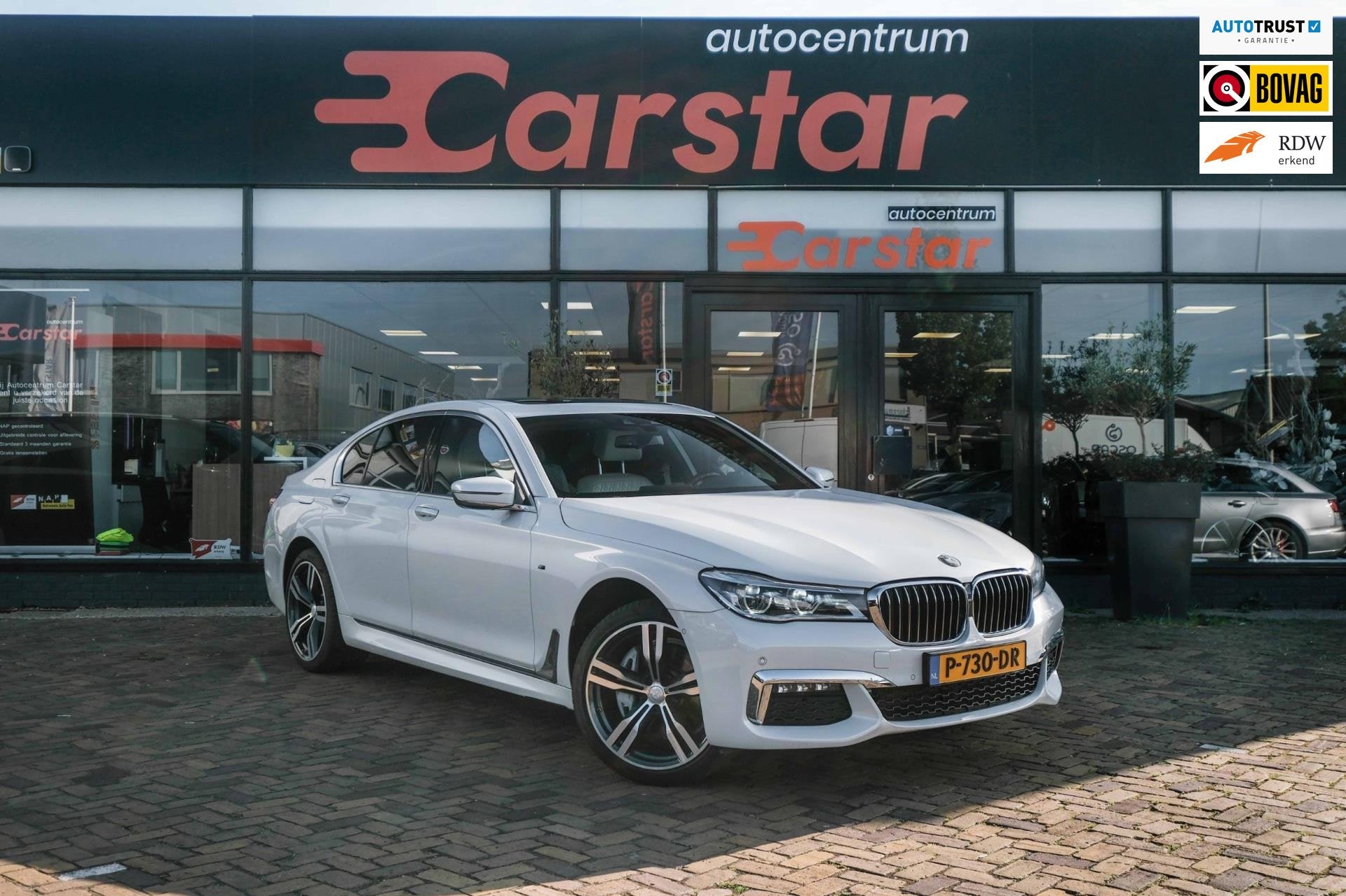 BMW 7-serie 730d xDrive High Executive|Leer|Dak|MMI|Camera, Automaat, 1800 kg, Gebruikt, 2993 cc
