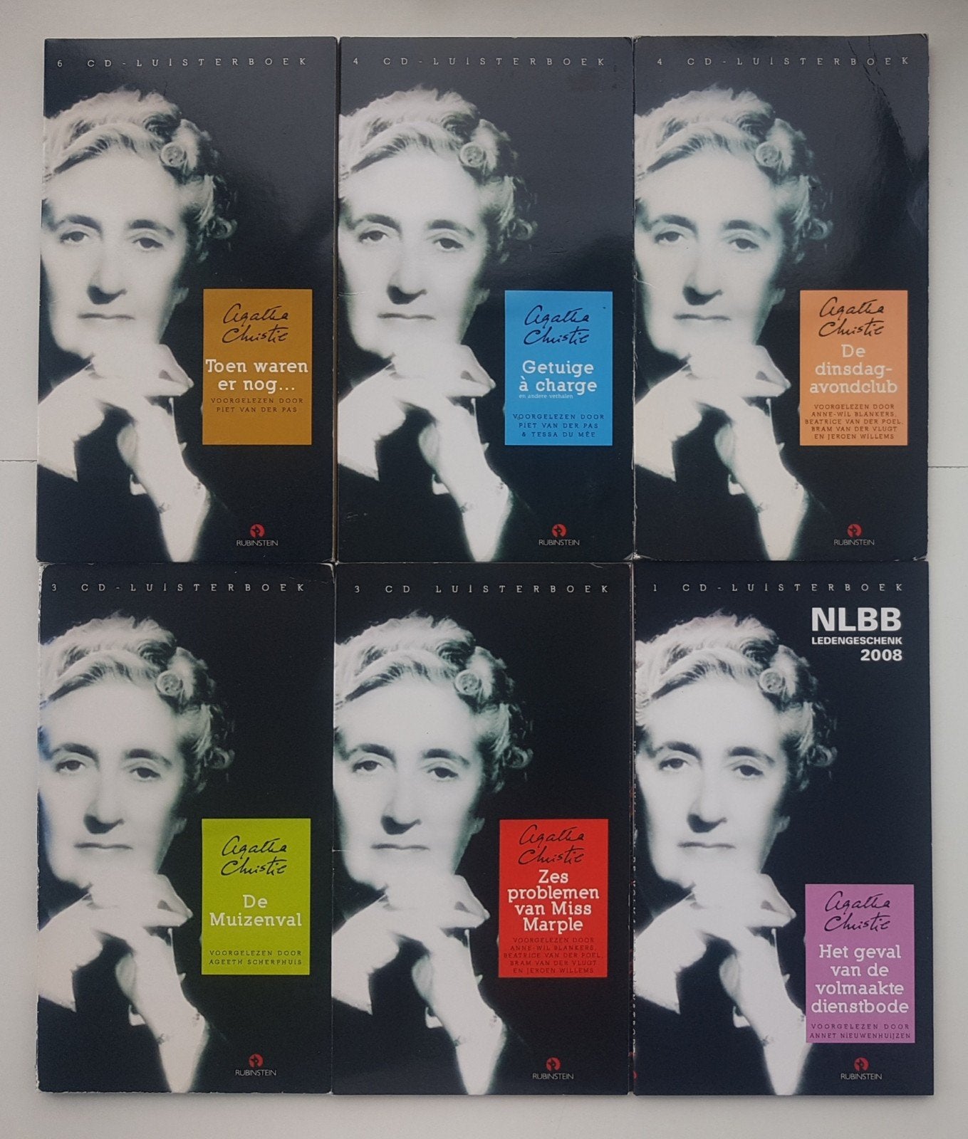 6x Luisterboek Agatha Christie Detective Verhalen, Ophalen of Verzenden, Agatha Christie, Cd, Volwassene
