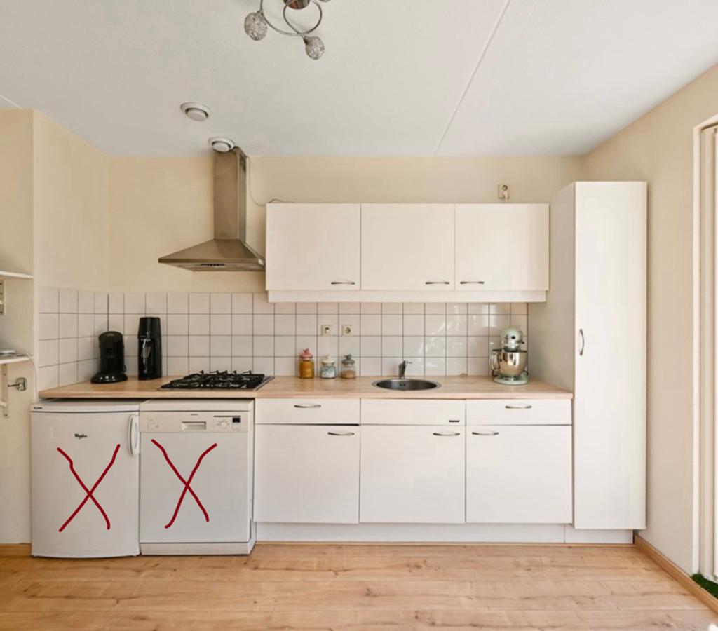 Keuken gratis, Huis en Inrichting, Keuken | Complete keukens, Ophalen, Gebruikt, Enkelwandige keuken